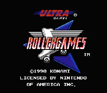 Rollergames (Europe) screen shot title